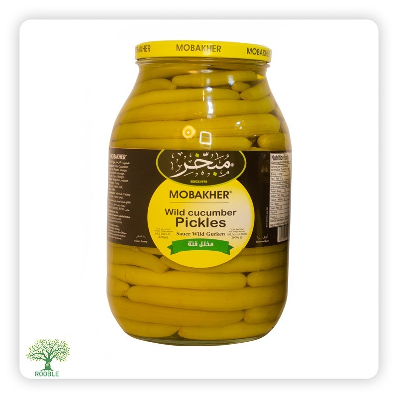 MOBAKHER, Pickled Armenian Cucumber, 4×2,750g