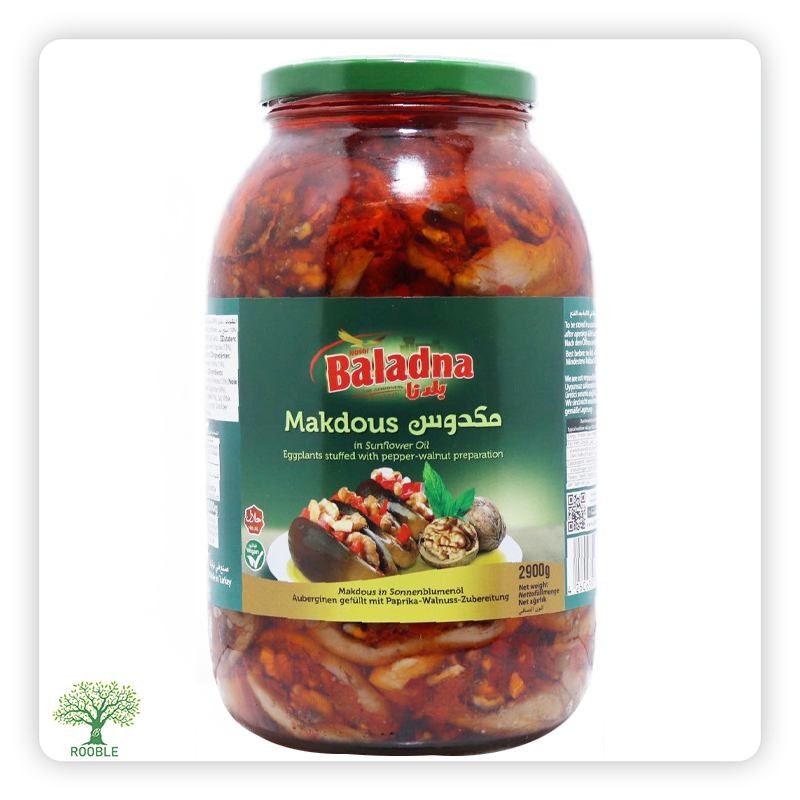 بلدنا, مكدوس, مطربان زجاج 4×2,900غ