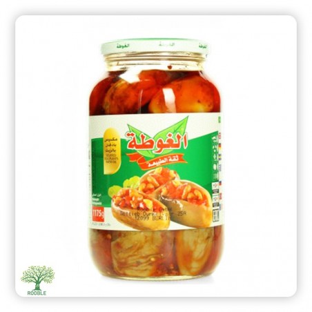 الغوطة, مكدوس, مطربان زجاج 6×1,175غ