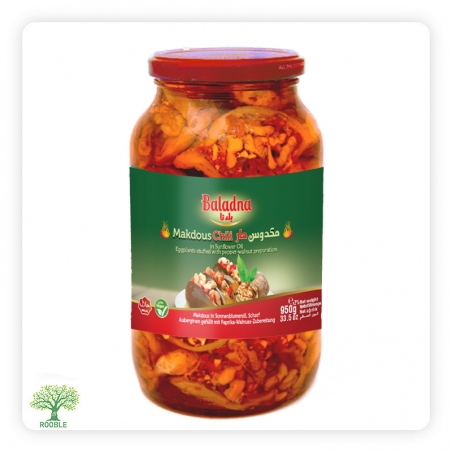 بلدنا, مكدوس حار, 6×950غ