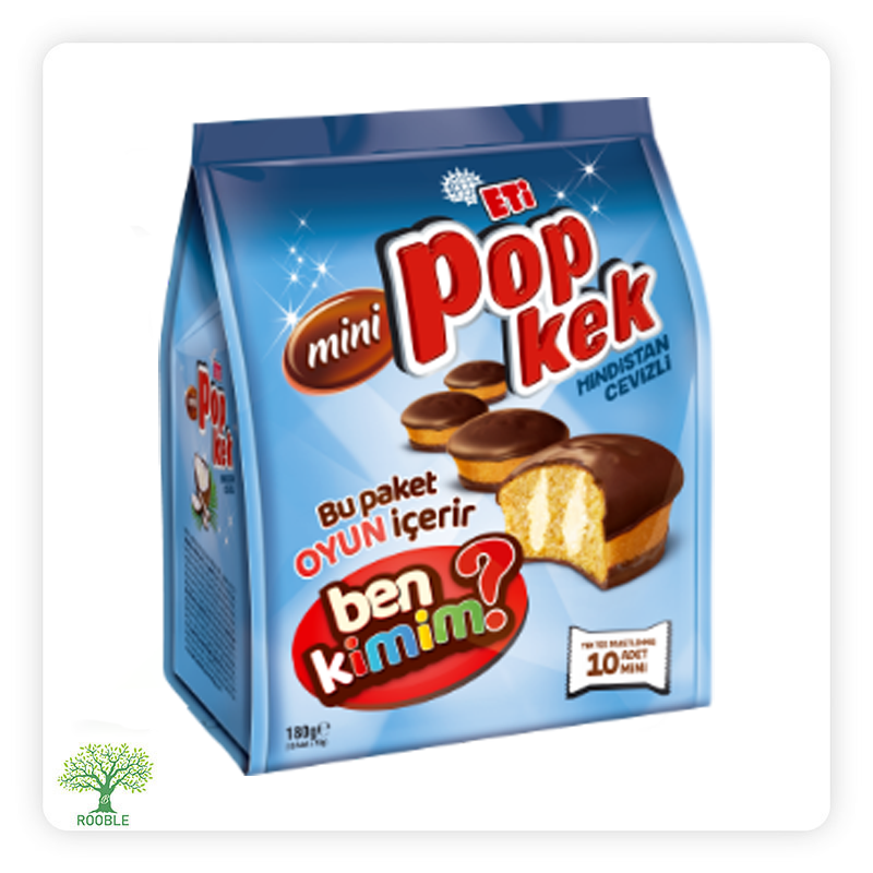 Mini Pop, Coconut Mini Cake, 24×180g