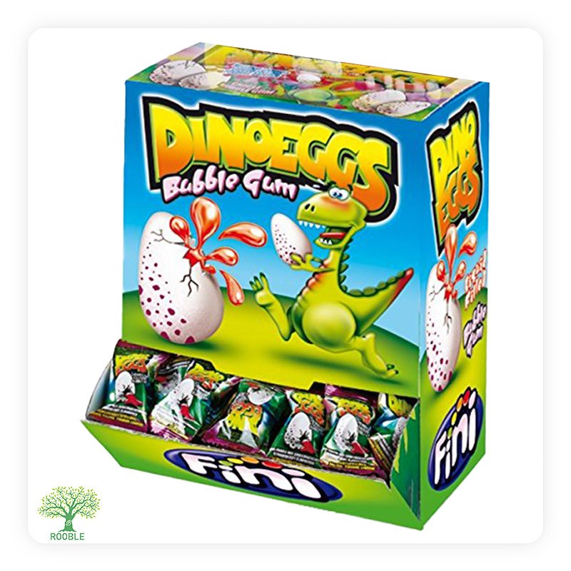 Fini, Dinasor Egg gum, 12x75g