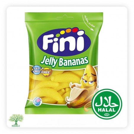 فيني, Jelly Bananas جيلي موز, 12×75غ