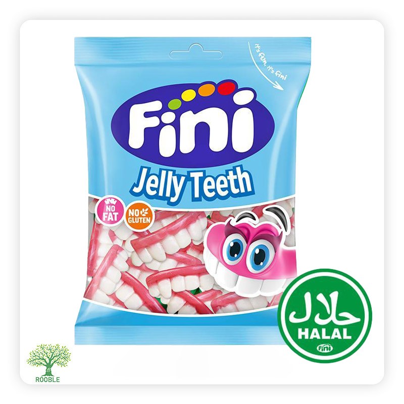 فيني, Jelly Teeth جيلي اسنان, 12×75غ