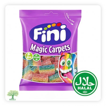 فيني, MAGIC CARPETS جيلي قوس قزح حامض, 12×75غ