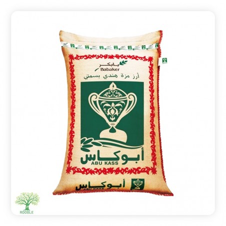 ابو كاس, رز عنبر حبة طويلة, 4×4,500غ