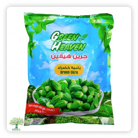 GREEN HEAVEN, Tiefgekühlte Okra Nr.1, 20×400g