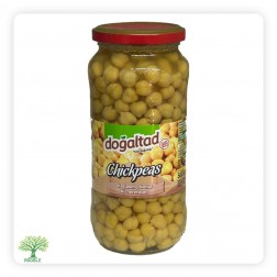 دوغال تاد, حمص مسلوق زجاج, 12×580غ