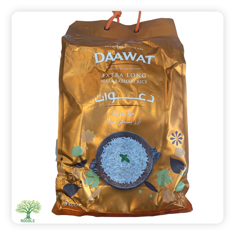 دعوات رز بسمتي اكسترا حبة طويلة ,4×5,000غ