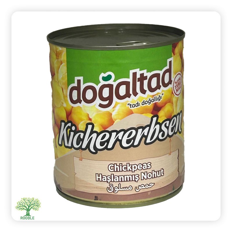 Dogaltad, cooked chickpeas, 12x800g