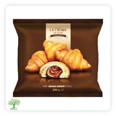 LA CREMA, cocoa filled croissant, 10×210g