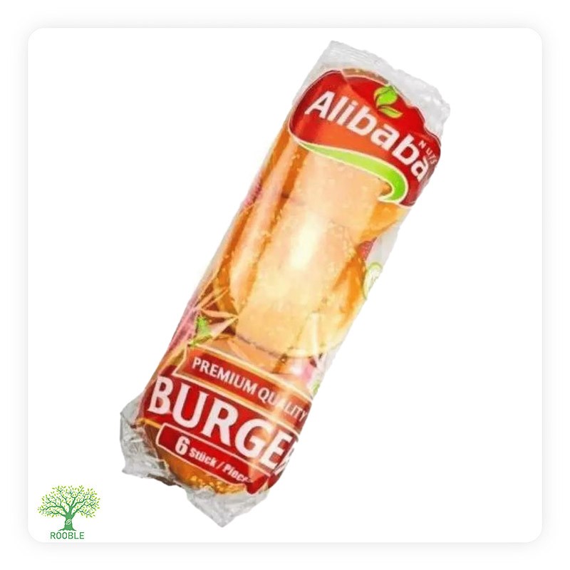 Alibaba, Burgerbrot mittl,8×300g 6St