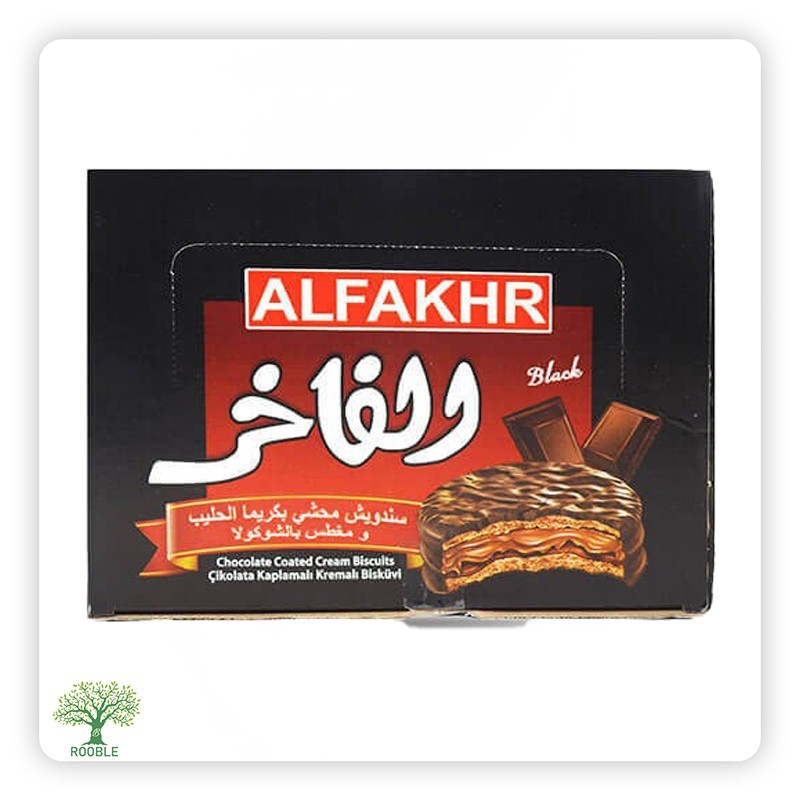 الفاخر, بسكويت بكريمة الشوكولاته 12×(12×35غ)