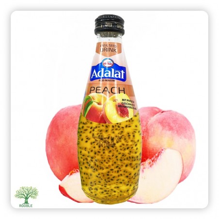 عدالات عصير بذور الريحان بالخوخ, 4×(6×280مل)+بفاند
