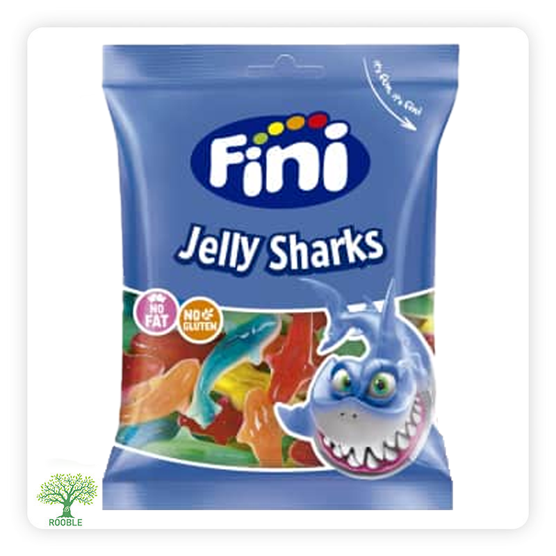 فيني, SHARKS جيلي القرش, 12×75غ