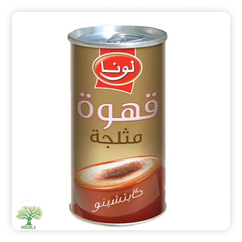 لونا, ايس كافيه كابتشينو,  24×190مل