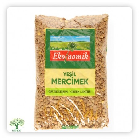 Economic, green lentils, 16×800g
