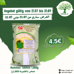 كسيح, حمص بالطحينة, 4×1,000غ