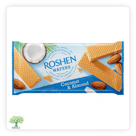 ROSHEN, Mandeln und Cocoswaffeln kekse Pack,16×216g
