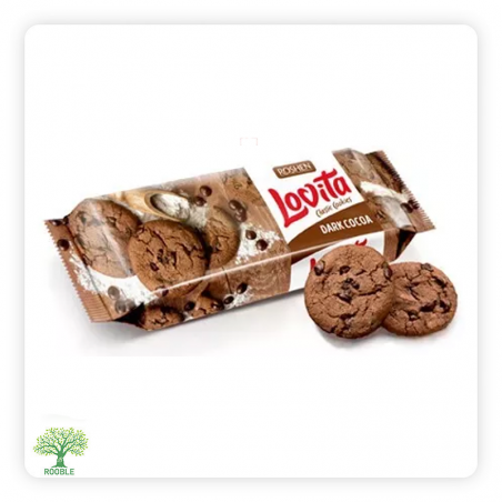 ROSHEN, Lovita, Cookies Calssic  Kakao dark, 16×150g