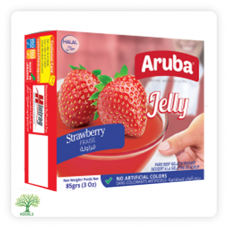 ARUBA, Erdbeere Wackelpudding, 48×85g