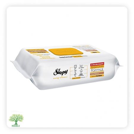 سليبي محارم مبللة لتنظيف وتعقيم الأسطح(أصفر),6×100قطعة