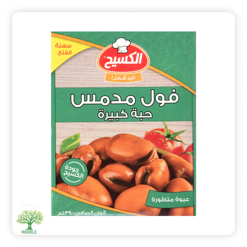 كسيح, فول مدمس حبة كبيرة, 24×340 غ