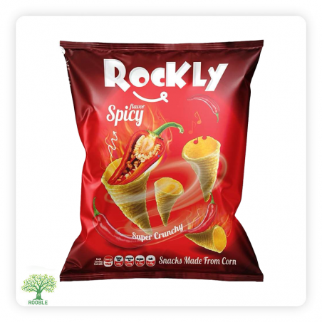 Rockly, Chips with Chili, 6×(15×15g)