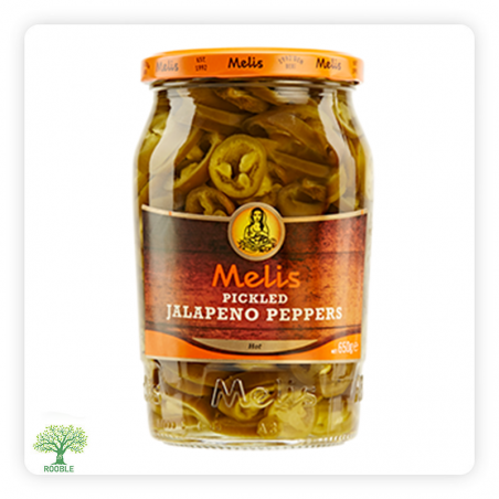 Melis, gegrilte Jalapeno Paprika Glas, 12x340g