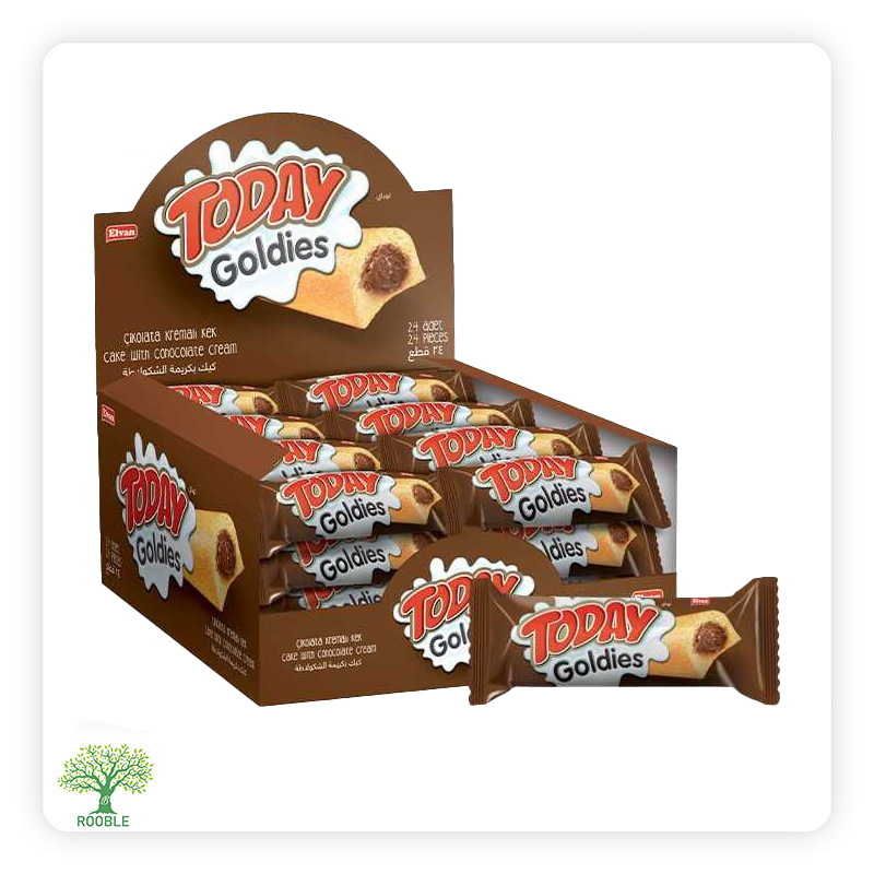 TODAY, Goldies Chocolate Cakes, 24×45g