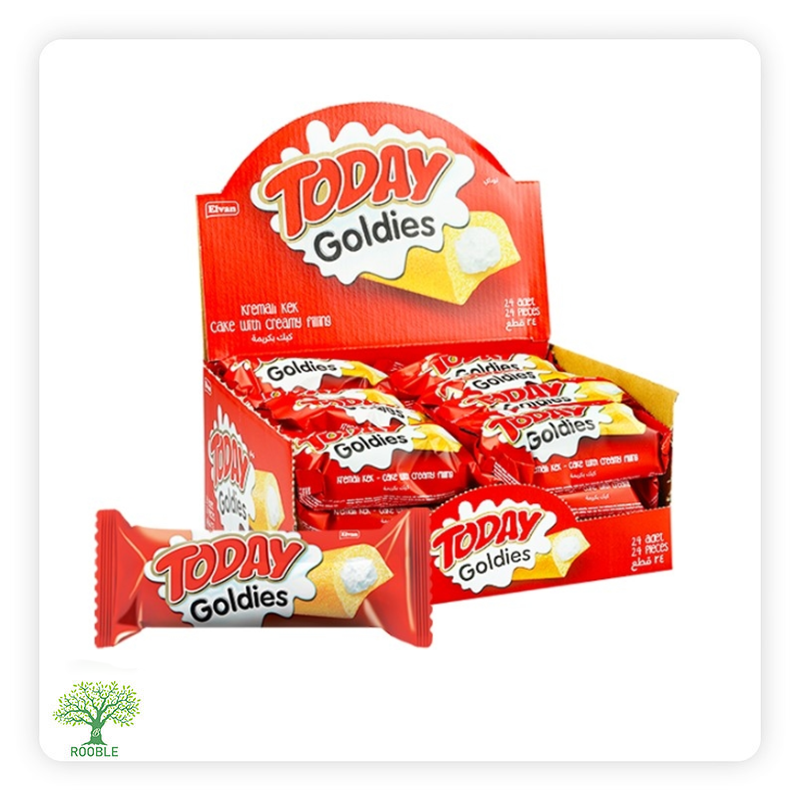 TODAY, Goldies Milk Cakes, 24×45g