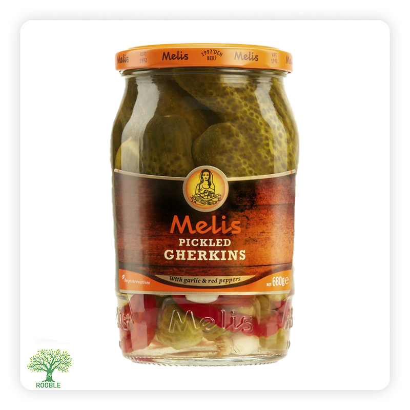 Melis, Pickled Cucumbers (Salad Cucumbers) Jar, 12×720g