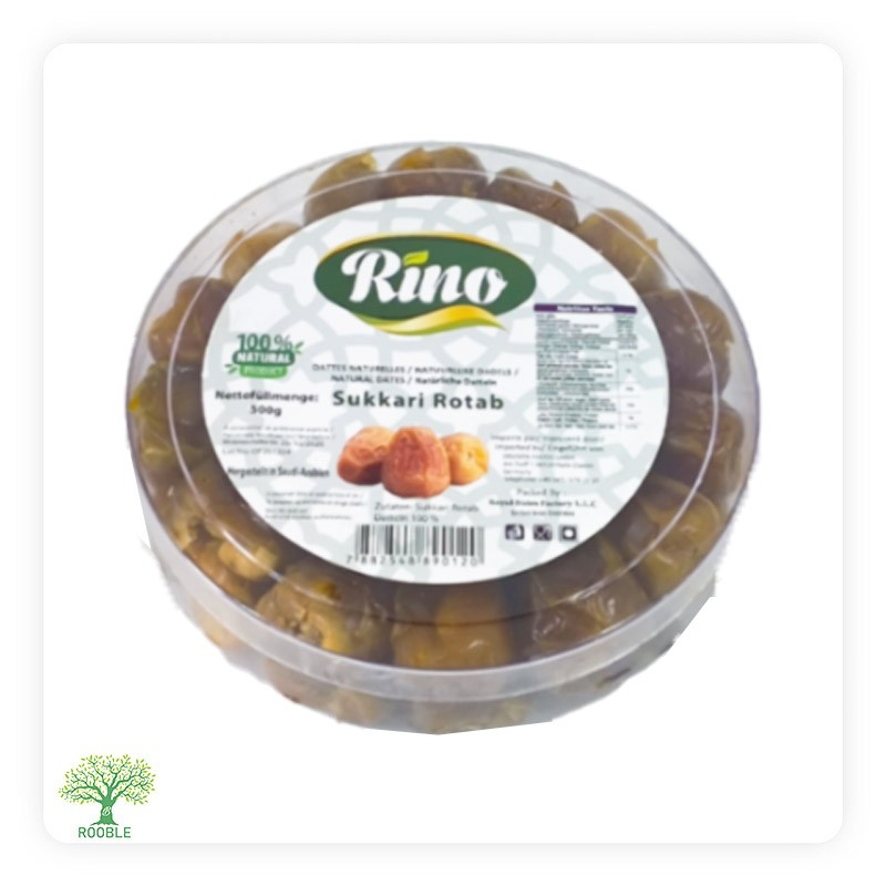 Rino, Sukari Rutab Datteln, 12×500g