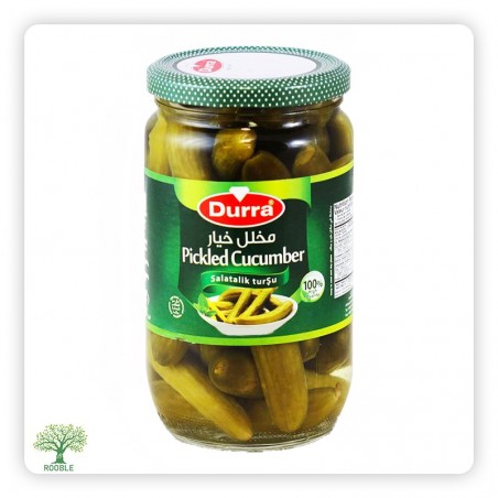 DURRA pickled cucumbers 12×650g