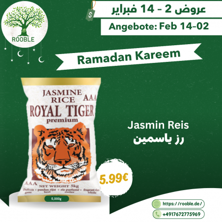 TIGER, Jasmin Reis, 4×5,000g