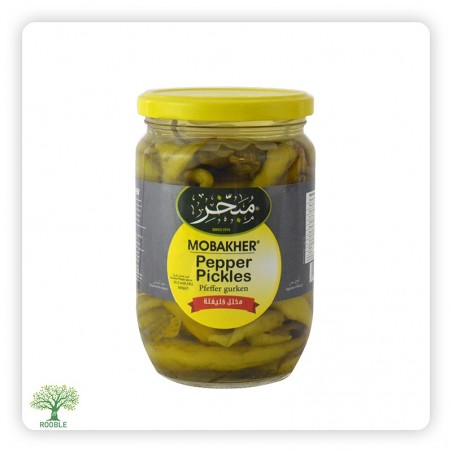 MOBAKHER, pickled peppers,12×660g