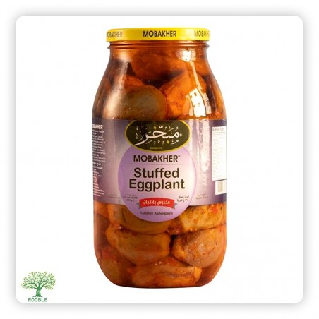 MOBAKHER, Makdous (Stuffed Eggplants), 4×2,750g