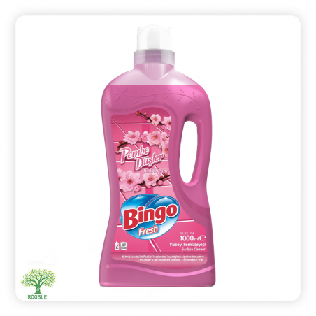BINGO Fresh , Floor cleaner, Pink Dreams, 12 × 1,000 mL
