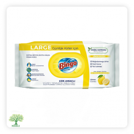 BINGO,All-purpose cloths (yellow), 12 × 96 pcs