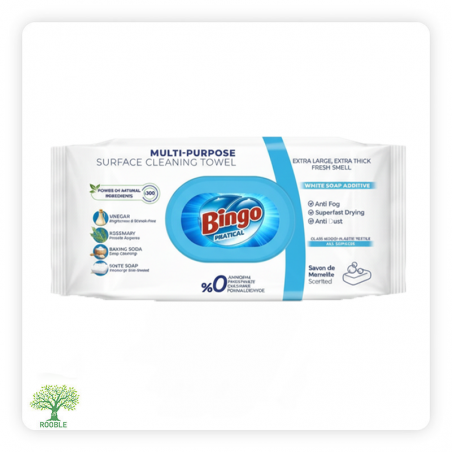 BINGO,All-purpose cloths (blue), 12 × 96 pcs