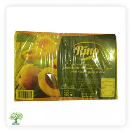 RINO, Dried Apricot Paste (Qamar al-Din), 20×400 g
