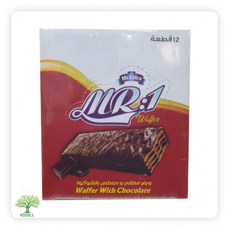 Mr1, Waffeln gefüllte mit  Schokolade 12×(12×28g)
