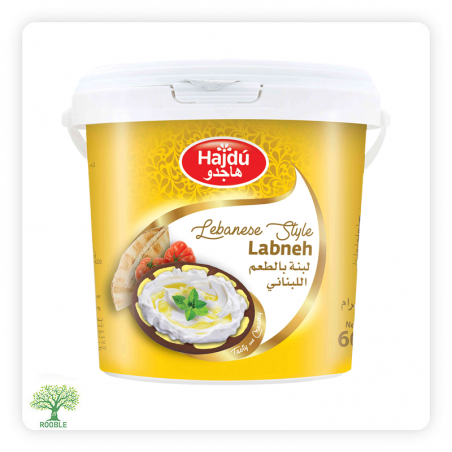 HAJDU, Lebanese Style Quark (Yellow), 8×600g