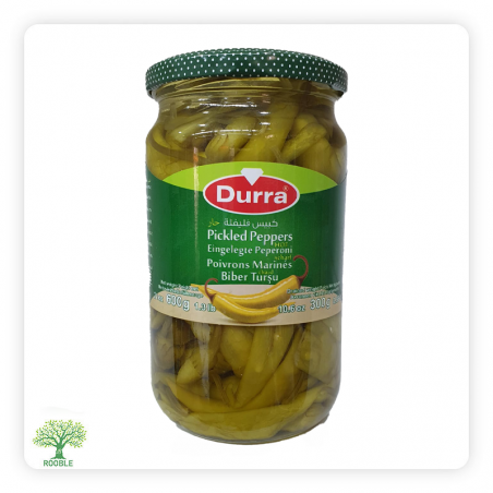 DURRA, Pickled Hot Peppers, 12×600g