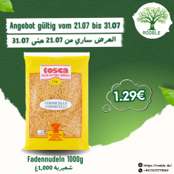 TOSCA, vermicelli, 10×1,000g