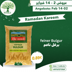 EKONOMIK, feiner Bulgur, 16×800g