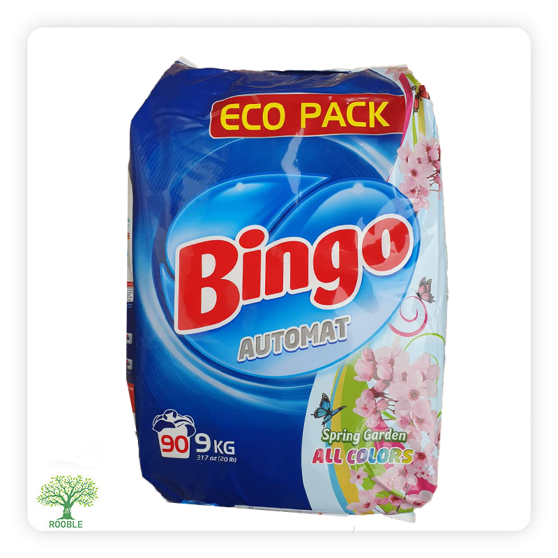 BINGO, Laundry Detergent, 1 × 9 kg