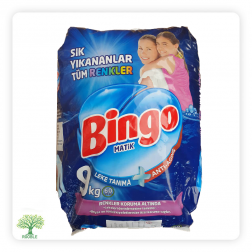 BINGO , Waschmittel,mit Color,1×9 Kg