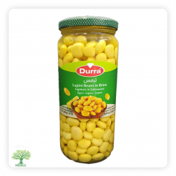 DURRA, gekochte Lupinen, Glasgefäß 12×460g