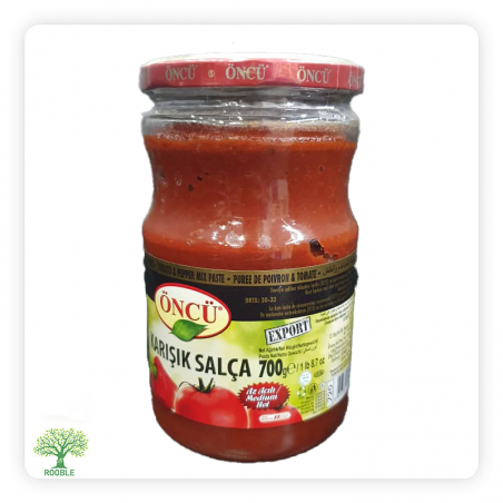 ÖNCÜ, paprika paste+tomato paste,12×700g